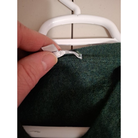 Turnbury Merino Wool Sweater Womens XL Button Up Extra Fine Merino Wool - Picture 5 of 7